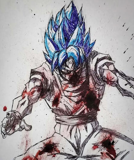 SSJ Blue Goku
